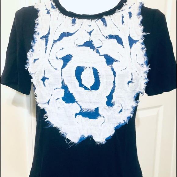 ❤️CLEARANCE🌺NWOT Tory Burch 💯 linen top - Picture 8 of 14